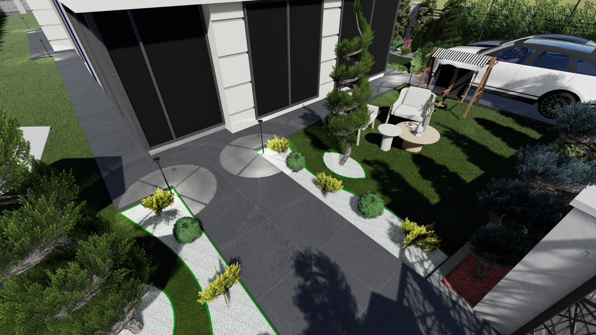 Altınoluk Mah. Ali Osman Bey Butik Villa Peyzaj Projesi — fotoğraf 10