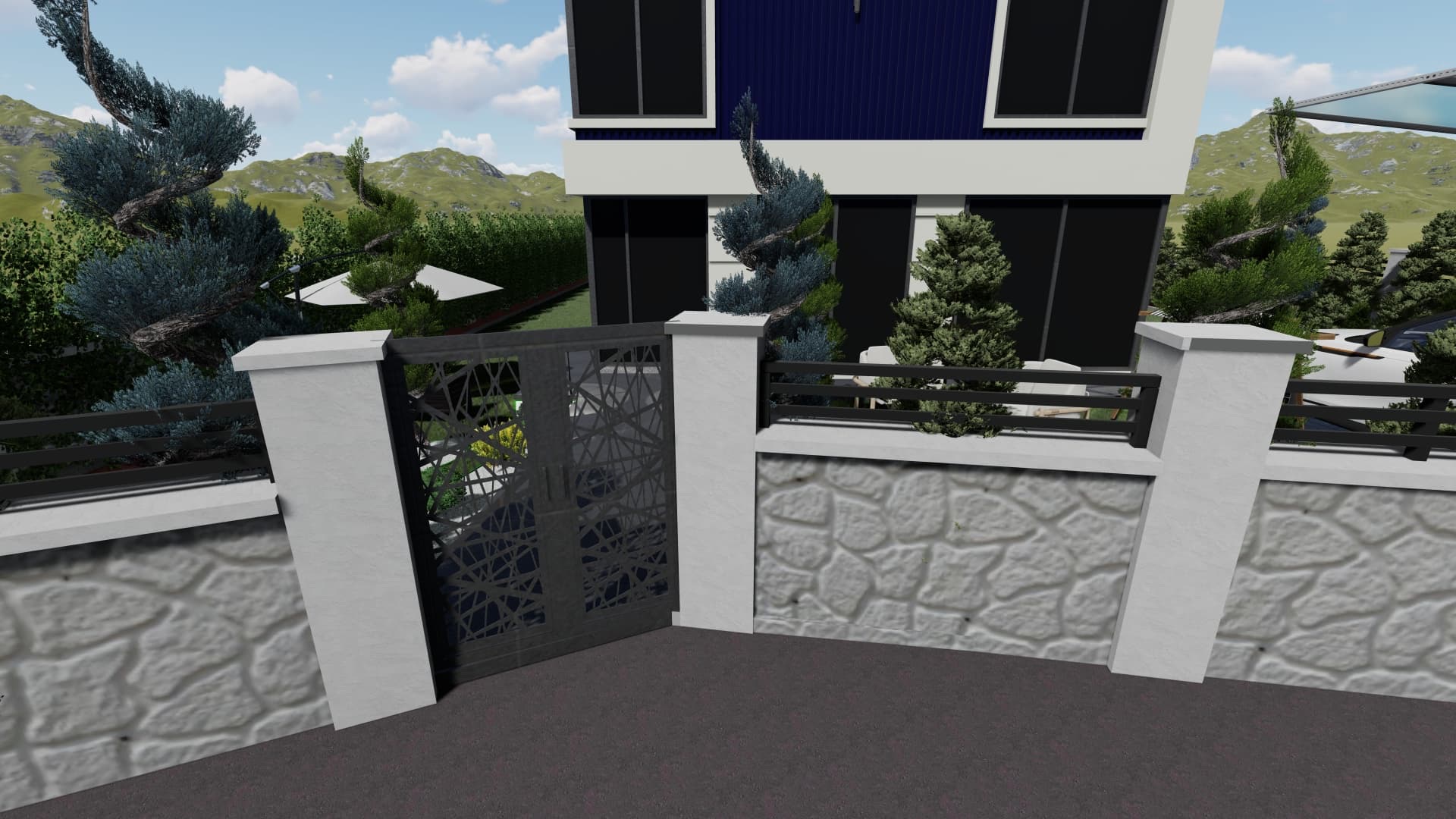 Altınoluk Mah. Ali Osman Bey Butik Villa Peyzaj Projesi — fotoğraf 12