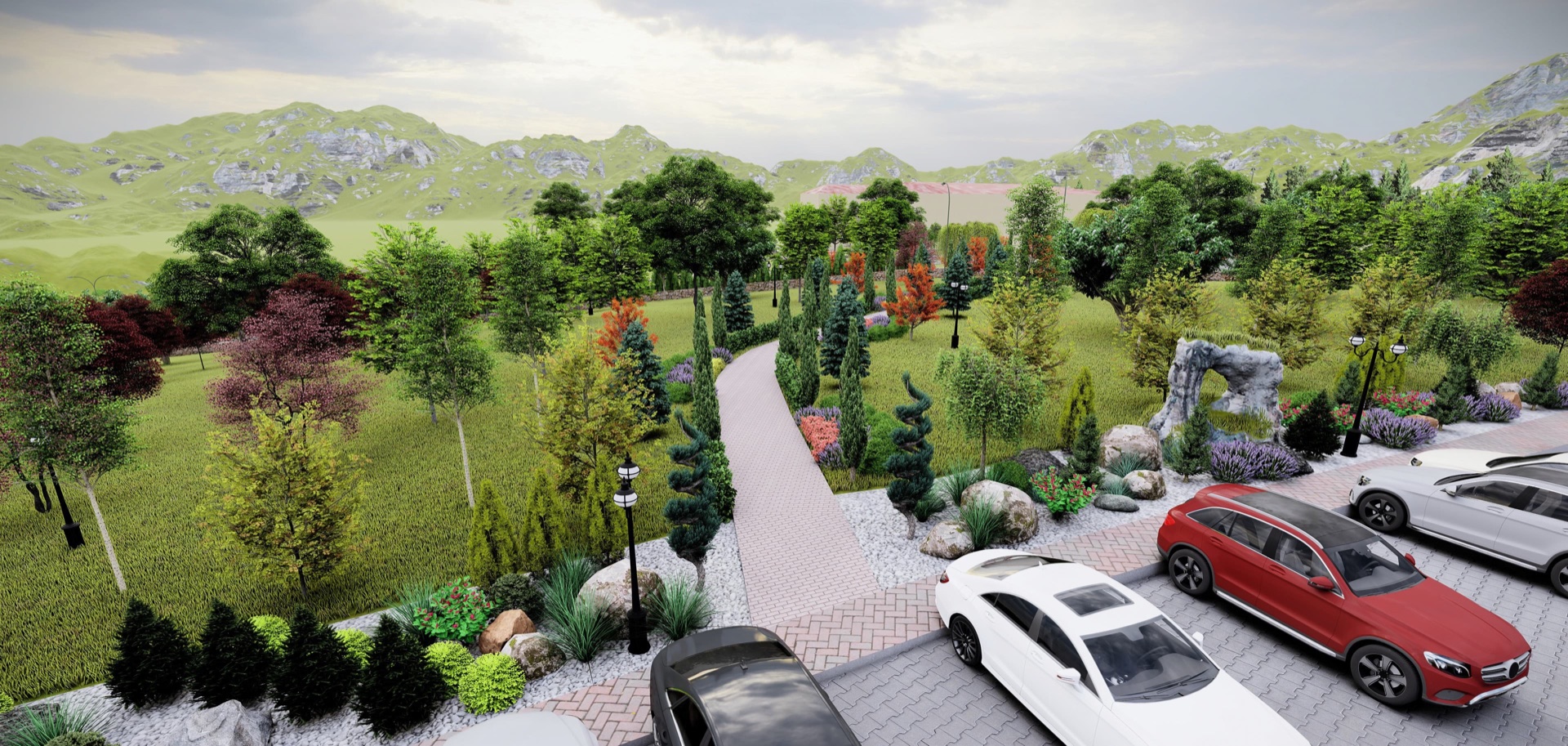 Yozgat Bozok Üniversitesi Kampüs Peyzaj Tasarımı — fotoğraf 3