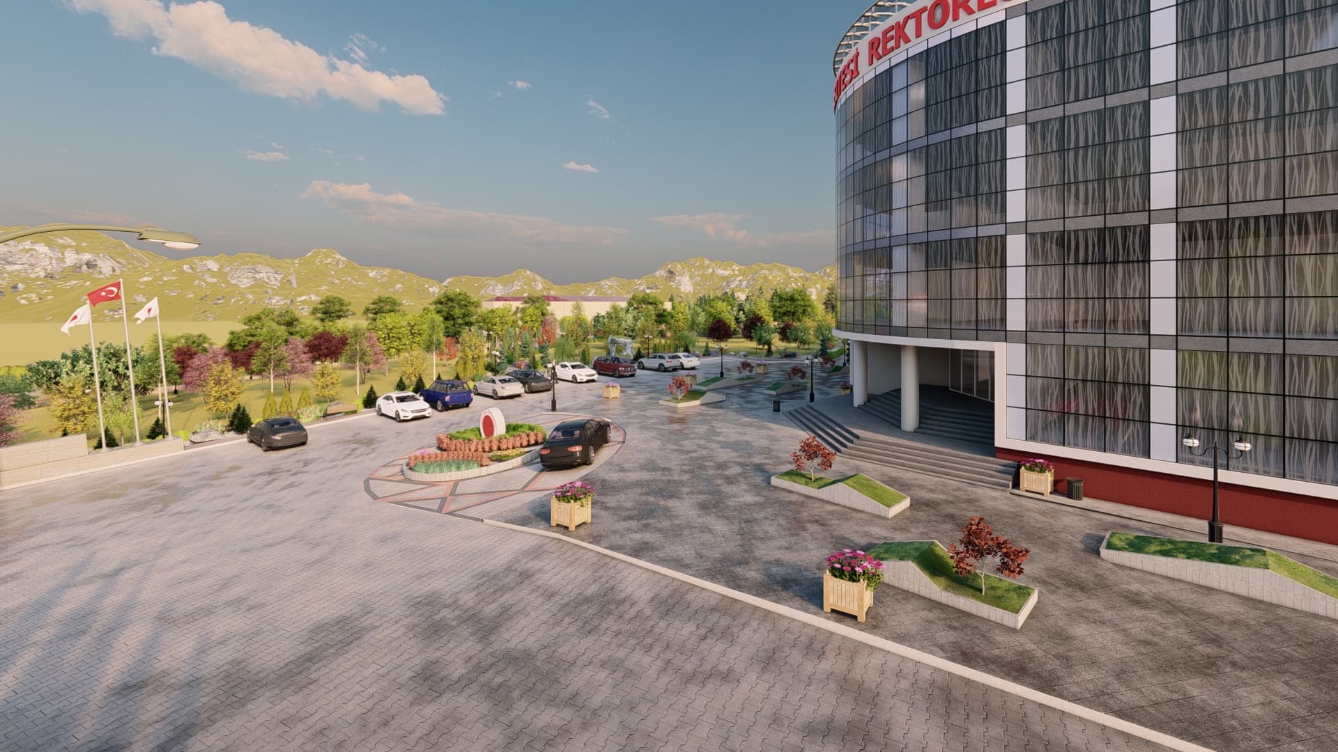 Yozgat Bozok Üniversitesi Kampüs Peyzaj Tasarımı — fotoğraf 8