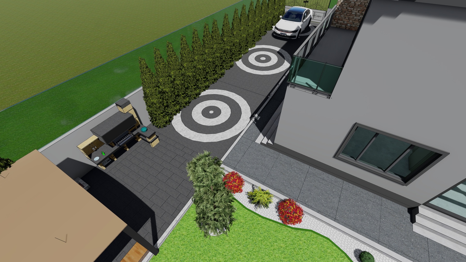 Talas Yukarı Mah. Bahçe Peyzaj Uygulaması — fotoğraf 2