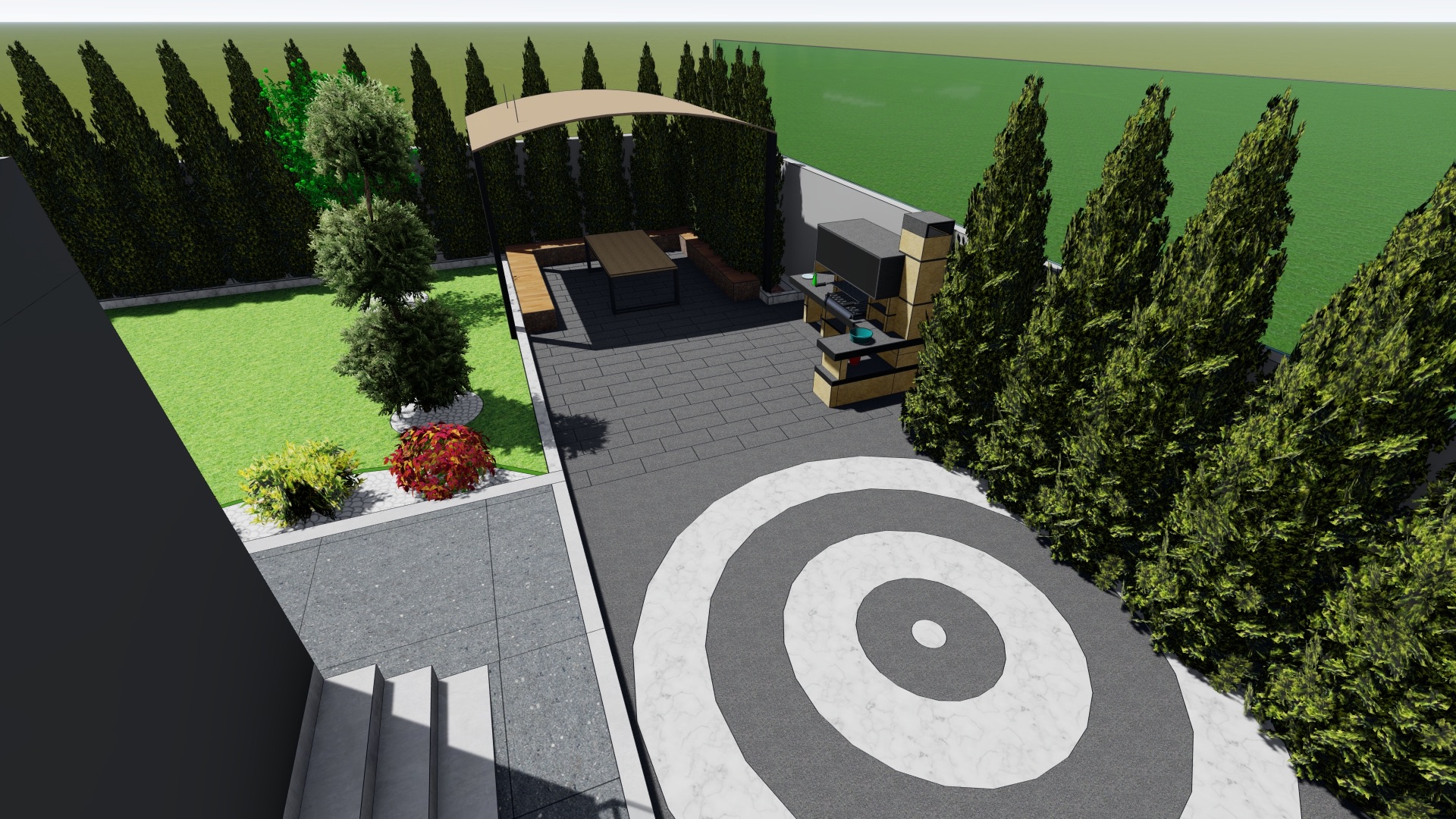 Talas Yukarı Mah. Bahçe Peyzaj Uygulaması — fotoğraf 4