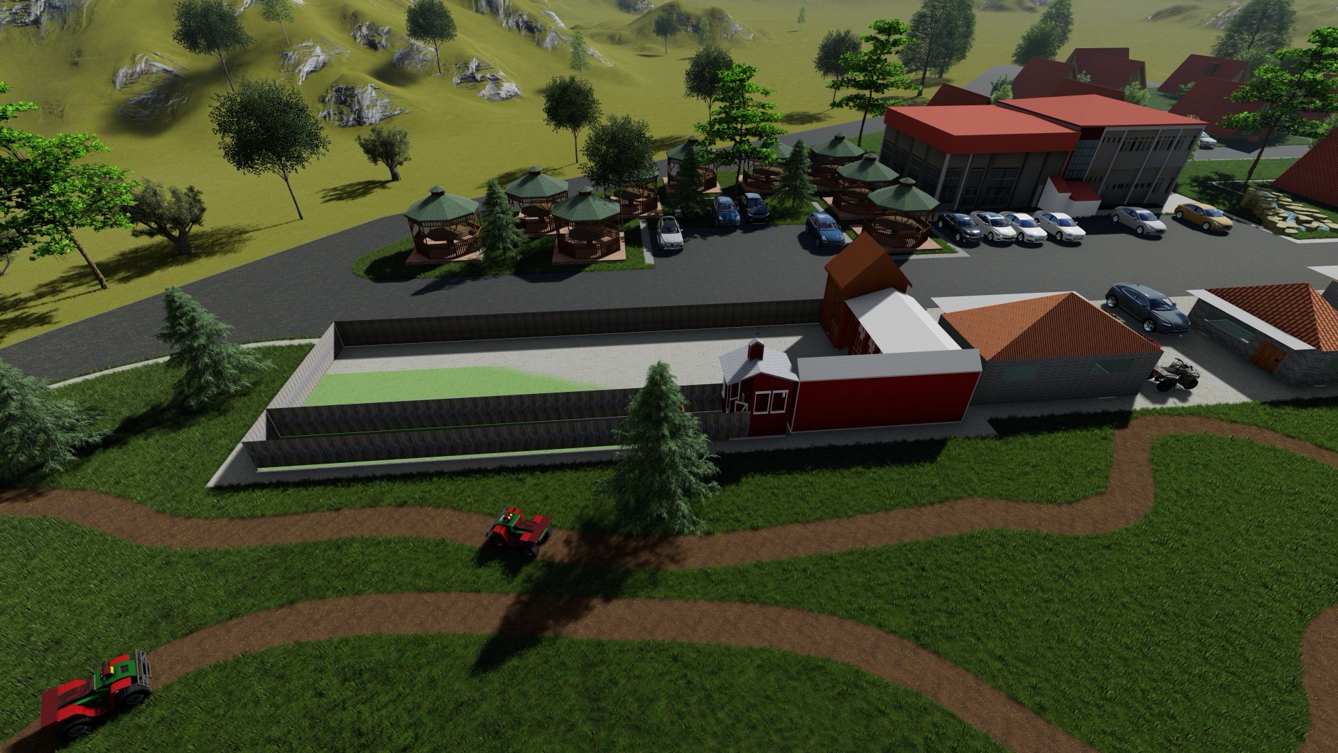 Yeşil Vadi Orman Evleri Peyzaj Tasarımı — fotoğraf 2