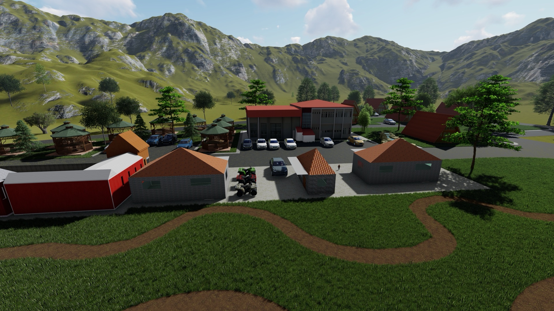 Yeşil Vadi Orman Evleri Peyzaj Tasarımı — fotoğraf 4