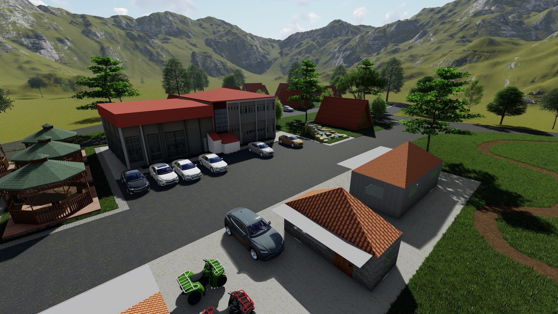 Yeşil Vadi Orman Evleri Peyzaj Tasarımı — fotoğraf 5