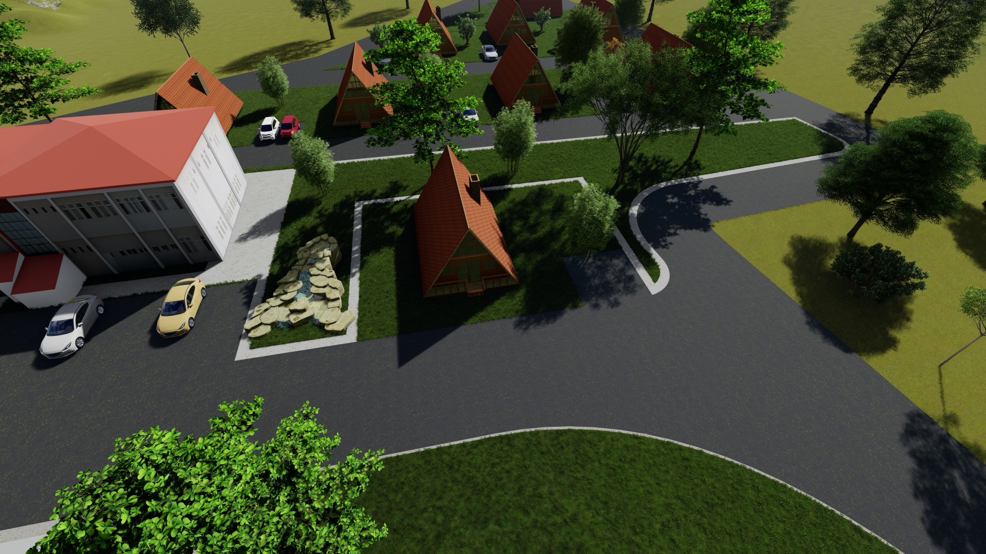 Yeşil Vadi Orman Evleri Peyzaj Tasarımı — fotoğraf 7